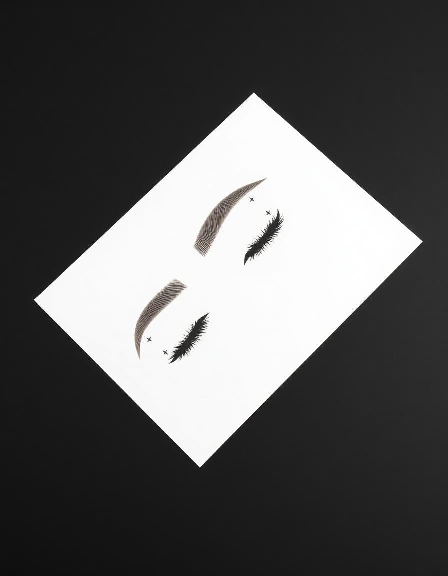 Brow mapping and stroke direction page